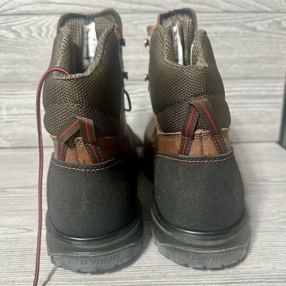 Red Wing 3572 BRNR XP Men's 6-inch Waterproof CSA Safety Toe Boot Sz 15 EE READ*